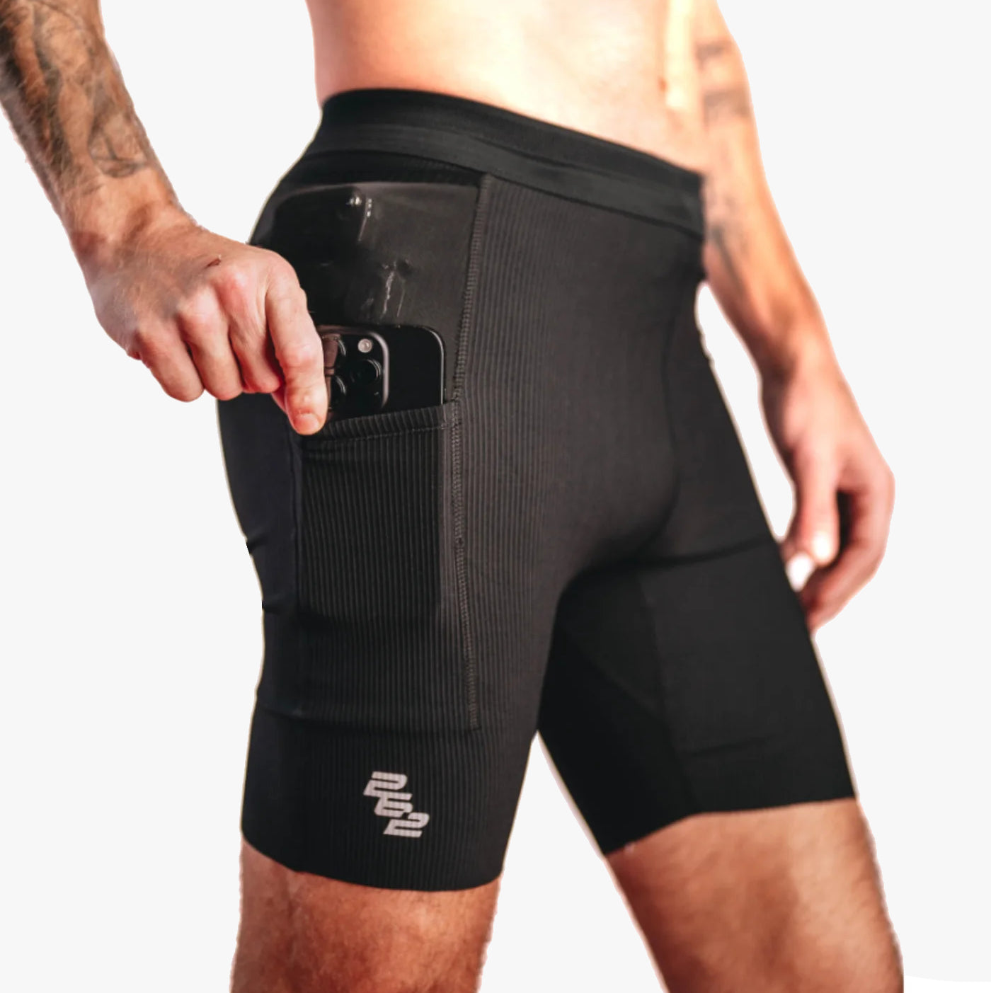262 Men's Pocket Running Tights – Compression Marathon Tights