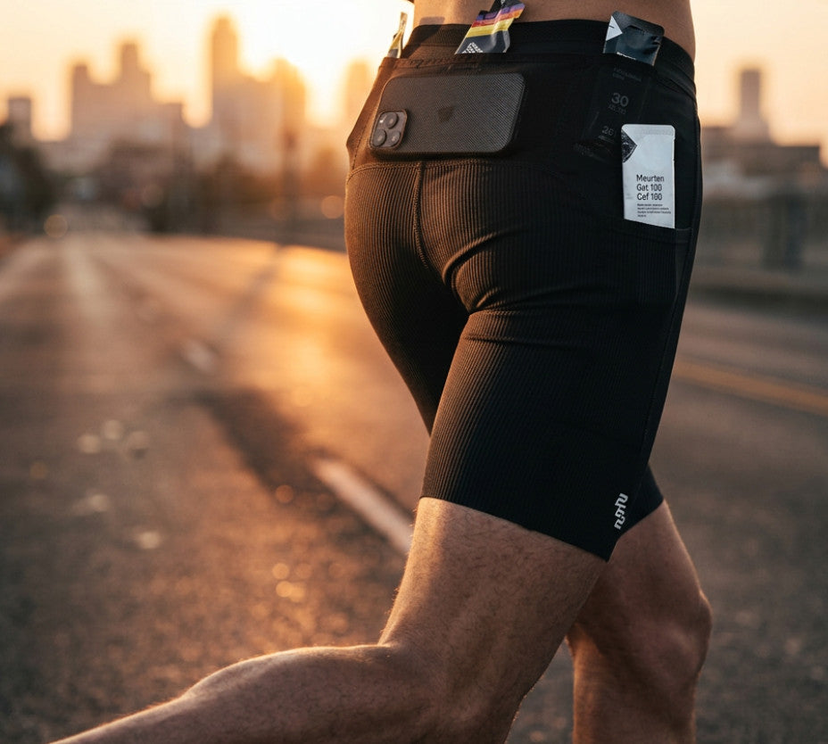 262 Men's Pocket Running Tights – Compression Marathon Tights