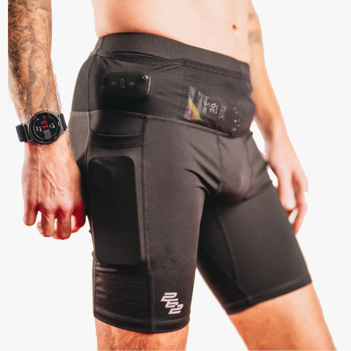 262 Men's Pocket Running Tights – Compression Marathon – 262