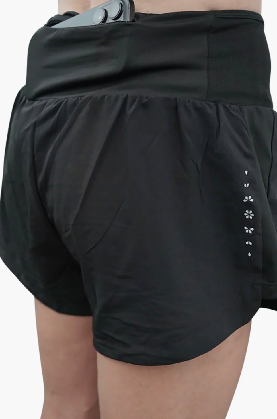 ショートパンツ PESERICO Women Shorts  Burmudas P04853A02660 605 Black Lined organza Bermuda shorts | Peserico US